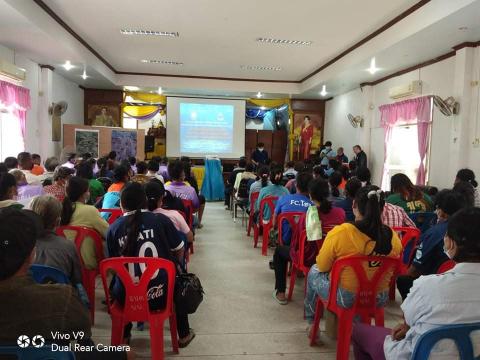 การประชุมเชิงปฏิบัติการรับฟังความคิดเห็นโครงการอนุรักษ์ฟื้นฟูแหล่งน้ำลำพังชู ระยะที่ 2