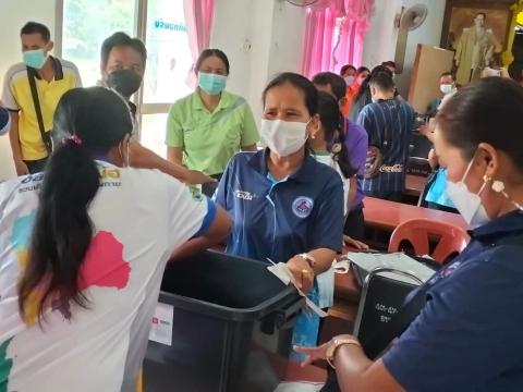 โครงการส่งเสริมการมีส่วนร่วมของชุมชนในการบริหารจัดการขยะมูลฝอยในชุมชน ประจำปีงบประมาณ 2565