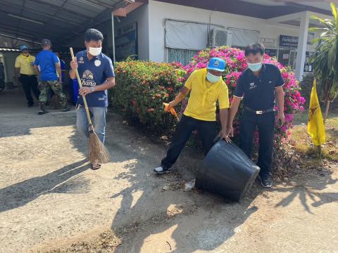 กิจกรรม วันท้องถิ่นไทย รวมพลังจิตอาสา Big Cleaning Day ใส่ใจสิ่งแวดล้อมสร้างสภาพแวดล้อมที่ดีในการทำงาน ประจำปี 2566