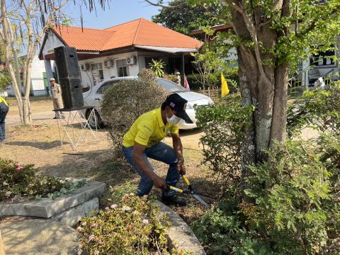 กิจกรรม วันท้องถิ่นไทย รวมพลังจิตอาสา Big Cleaning Day ใส่ใจสิ่งแวดล้อมสร้างสภาพแวดล้อมที่ดีในการทำงาน ประจำปี 2566