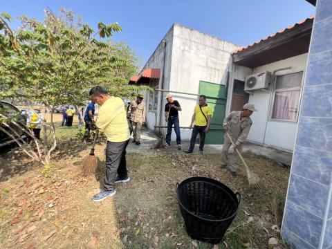 กิจกรรม วันท้องถิ่นไทย รวมพลังจิตอาสา Big Cleaning Day ใส่ใจสิ่งแวดล้อมสร้างสภาพแวดล้อมที่ดีในการทำงาน ประจำปี 2566