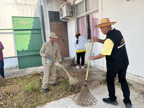 กิจกรรม วันท้องถิ่นไทย รวมพลังจิตอาสา Big Cleaning Day ใส่ใจสิ่งแวดล้อมสร้างสภาพแวดล้อมที่ดีในการทำงาน ประจำปี 2566