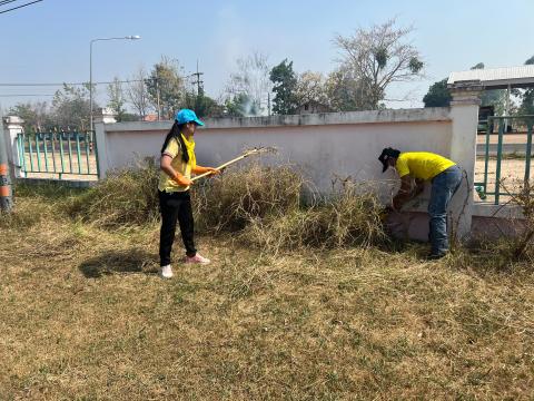 กิจกรรม วันท้องถิ่นไทย รวมพลังจิตอาสา Big Cleaning Day ใส่ใจสิ่งแวดล้อมสร้างสภาพแวดล้อมที่ดีในการทำงาน ประจำปี 2566