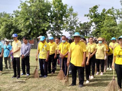 โครงการรวมพลังจิตอาสา Big Cleaning Day ใส่ใจสิ่งแวดล้อม สร้างสภาพแวดล้อมที่ดีให้กับชุมชน "กิจกรรม เราทำความดี ด้วยหัวใจ ใส่ใจสิ่งแวดล้อม สร้างสภาพแวดล้อมที่ดี ประจำปี 2566