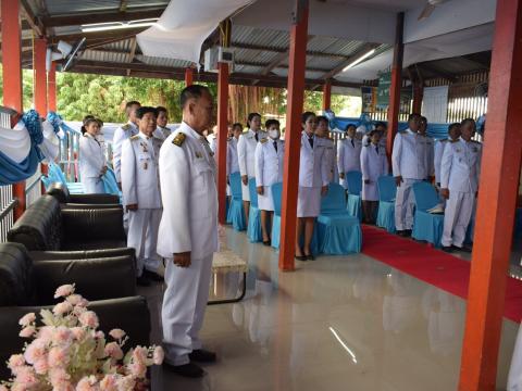 พิธีพระราชทานเงินกองทุนแม่ของแผ่นดิน บ้านโนนขี้เกลือ หมู่ที่ 2 ตำบลบ้านยาง