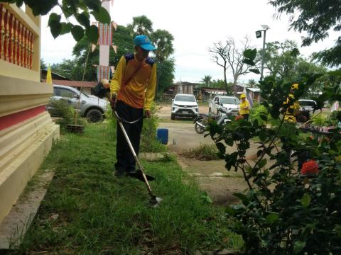 โครงการรวมพลังจิตอาสา Big Cleaning Day ใส่ใจสิ่งแวดล้อม สร้างสภาพแวดล้อมที่ดีให้กับชุมชน "กิจกรรม Big Cleaning Day วัด ประชา รัฐ สร้างสุข" ประจำปี พ.ศ.2567