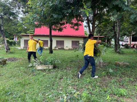 โครงการรวมพลังจิตอาสา Big Cleaning Day ใส่ใจสิ่งแวดล้อม สร้างสภาพแวดล้อมที่ดีให้กับชุมชน "กิจกรรม Big Cleaning Day วัด ประชา รัฐ สร้างสุข" ประจำปี พ.ศ.2567