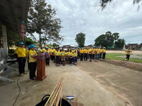 โครงการรวมพลังจิตอาสา Big Cleaning Day ใส่ใจสิ่งแวดล้อม สร้างสภาพแวดล้อมที่ดีให้กับชุมชน "กิจกรรม Big Cleaning Day วัด ประชา รัฐ สร้างสุข" ประจำปี พ.ศ.2567