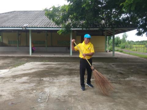 โครงการรวมพลังจิตอาสา Big Cleaning Day ใส่ใจสิ่งแวดล้อม สร้างสภาพแวดล้อมที่ดีให้กับชุมชน "กิจกรรม Big Cleaning Day วัด ประชา รัฐ สร้างสุข" ประจำปี พ.ศ.2567