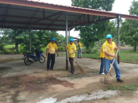 โครงการรวมพลังจิตอาสา Big Cleaning Day ใส่ใจสิ่งแวดล้อม สร้างสภาพแวดล้อมที่ดีให้กับชุมชน "กิจกรรม Big Cleaning Day วัด ประชา รัฐ สร้างสุข" ประจำปี พ.ศ.2567