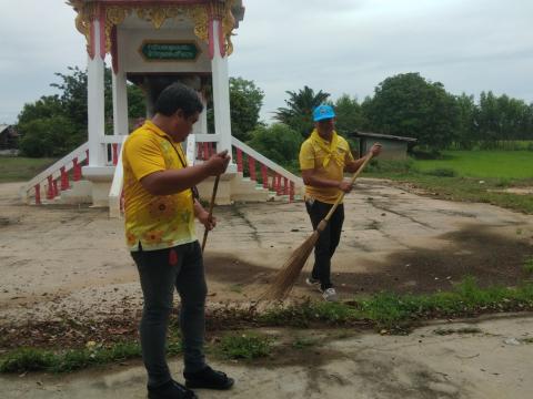 โครงการรวมพลังจิตอาสา Big Cleaning Day ใส่ใจสิ่งแวดล้อม สร้างสภาพแวดล้อมที่ดีให้กับชุมชน "กิจกรรม Big Cleaning Day วัด ประชา รัฐ สร้างสุข" ประจำปี พ.ศ.2567