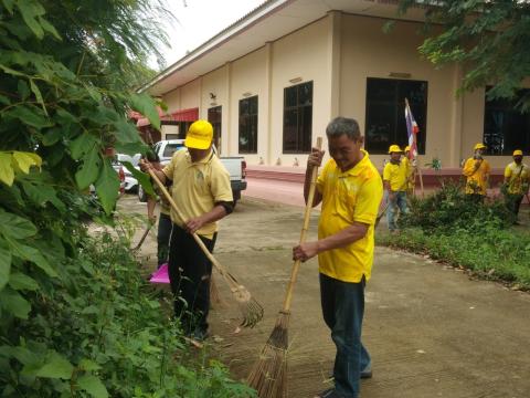 โครงการรวมพลังจิตอาสา Big Cleaning Day ใส่ใจสิ่งแวดล้อม สร้างสภาพแวดล้อมที่ดีให้กับชุมชน "กิจกรรม Big Cleaning Day วัด ประชา รัฐ สร้างสุข" ประจำปี พ.ศ.2567