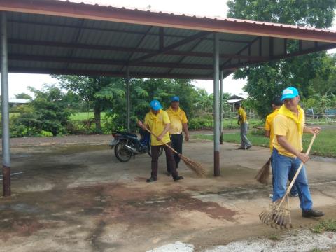 โครงการรวมพลังจิตอาสา Big Cleaning Day ใส่ใจสิ่งแวดล้อม สร้างสภาพแวดล้อมที่ดีให้กับชุมชน "กิจกรรม Big Cleaning Day วัด ประชา รัฐ สร้างสุข" ประจำปี พ.ศ.2567