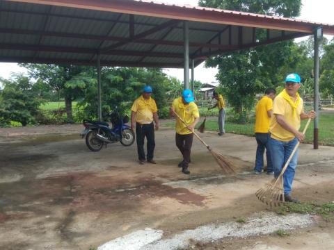 โครงการรวมพลังจิตอาสา Big Cleaning Day ใส่ใจสิ่งแวดล้อม สร้างสภาพแวดล้อมที่ดีให้กับชุมชน "กิจกรรม Big Cleaning Day วัด ประชา รัฐ สร้างสุข" ประจำปี พ.ศ.2567