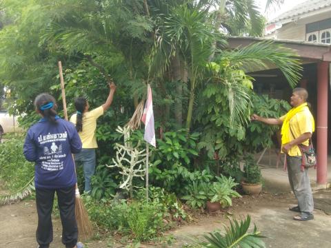 โครงการรวมพลังจิตอาสา Big Cleaning Day ใส่ใจสิ่งแวดล้อม สร้างสภาพแวดล้อมที่ดีให้กับชุมชน "กิจกรรม Big Cleaning Day วัด ประชา รัฐ สร้างสุข" ประจำปี พ.ศ.2567