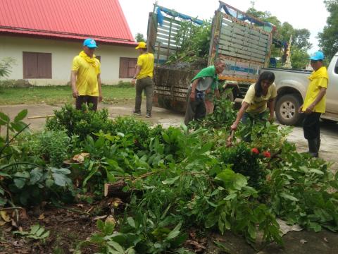 โครงการรวมพลังจิตอาสา Big Cleaning Day ใส่ใจสิ่งแวดล้อม สร้างสภาพแวดล้อมที่ดีให้กับชุมชน "กิจกรรม Big Cleaning Day วัด ประชา รัฐ สร้างสุข" ประจำปี พ.ศ.2567