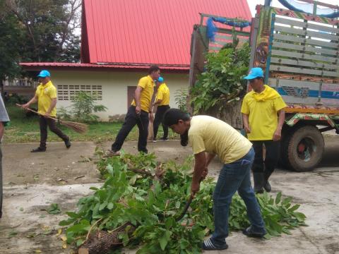 โครงการรวมพลังจิตอาสา Big Cleaning Day ใส่ใจสิ่งแวดล้อม สร้างสภาพแวดล้อมที่ดีให้กับชุมชน "กิจกรรม Big Cleaning Day วัด ประชา รัฐ สร้างสุข" ประจำปี พ.ศ.2567