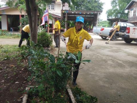 โครงการรวมพลังจิตอาสา Big Cleaning Day ใส่ใจสิ่งแวดล้อม สร้างสภาพแวดล้อมที่ดีให้กับชุมชน "กิจกรรม Big Cleaning Day วัด ประชา รัฐ สร้างสุข" ประจำปี พ.ศ.2567