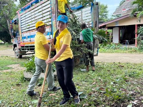 โครงการรวมพลังจิตอาสา Big Cleaning Day ใส่ใจสิ่งแวดล้อม สร้างสภาพแวดล้อมที่ดีให้กับชุมชน "กิจกรรม Big Cleaning Day วัด ประชา รัฐ สร้างสุข" ประจำปี พ.ศ.2567