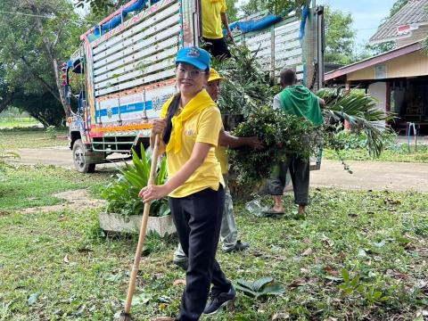 โครงการรวมพลังจิตอาสา Big Cleaning Day ใส่ใจสิ่งแวดล้อม สร้างสภาพแวดล้อมที่ดีให้กับชุมชน "กิจกรรม Big Cleaning Day วัด ประชา รัฐ สร้างสุข" ประจำปี พ.ศ.2567