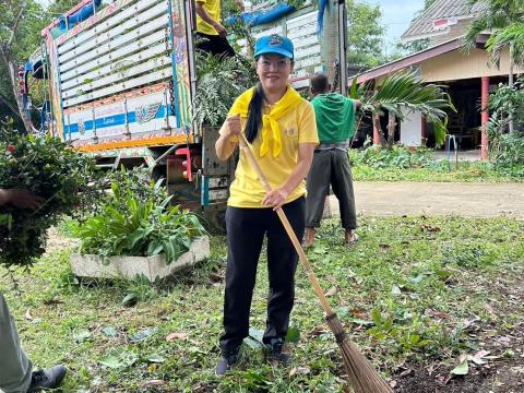 โครงการรวมพลังจิตอาสา Big Cleaning Day ใส่ใจสิ่งแวดล้อม สร้างสภาพแวดล้อมที่ดีให้กับชุมชน "กิจกรรม Big Cleaning Day วัด ประชา รัฐ สร้างสุข" ประจำปี พ.ศ.2567