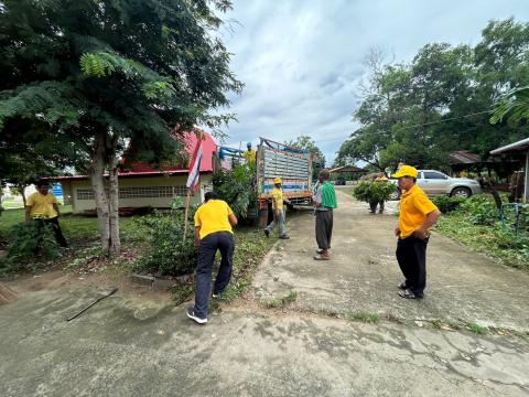 โครงการรวมพลังจิตอาสา Big Cleaning Day ใส่ใจสิ่งแวดล้อม สร้างสภาพแวดล้อมที่ดีให้กับชุมชน "กิจกรรม Big Cleaning Day วัด ประชา รัฐ สร้างสุข" ประจำปี พ.ศ.2567