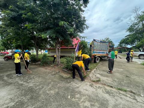 โครงการรวมพลังจิตอาสา Big Cleaning Day ใส่ใจสิ่งแวดล้อม สร้างสภาพแวดล้อมที่ดีให้กับชุมชน "กิจกรรม Big Cleaning Day วัด ประชา รัฐ สร้างสุข" ประจำปี พ.ศ.2567