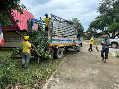 โครงการรวมพลังจิตอาสา Big Cleaning Day ใส่ใจสิ่งแวดล้อม สร้างสภาพแวดล้อมที่ดีให้กับชุมชน "กิจกรรม Big Cleaning Day วัด ประชา รัฐ สร้างสุข" ประจำปี พ.ศ.2567