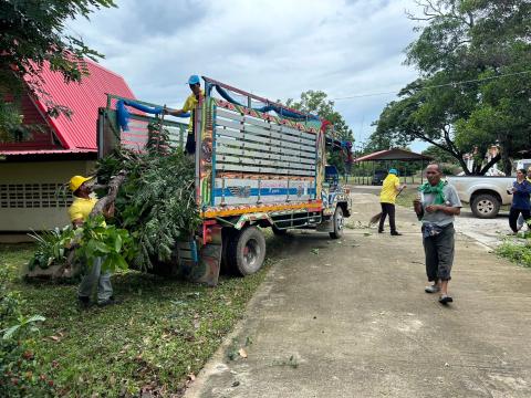 โครงการรวมพลังจิตอาสา Big Cleaning Day ใส่ใจสิ่งแวดล้อม สร้างสภาพแวดล้อมที่ดีให้กับชุมชน "กิจกรรม Big Cleaning Day วัด ประชา รัฐ สร้างสุข" ประจำปี พ.ศ.2567