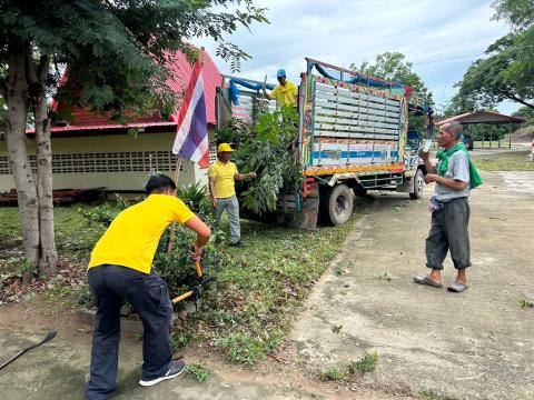 โครงการรวมพลังจิตอาสา Big Cleaning Day ใส่ใจสิ่งแวดล้อม สร้างสภาพแวดล้อมที่ดีให้กับชุมชน "กิจกรรม Big Cleaning Day วัด ประชา รัฐ สร้างสุข" ประจำปี พ.ศ.2567