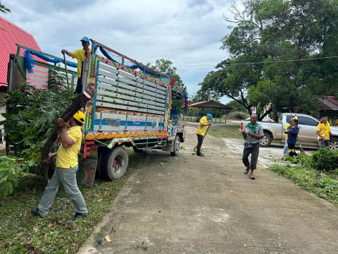 โครงการรวมพลังจิตอาสา Big Cleaning Day ใส่ใจสิ่งแวดล้อม สร้างสภาพแวดล้อมที่ดีให้กับชุมชน "กิจกรรม Big Cleaning Day วัด ประชา รัฐ สร้างสุข" ประจำปี พ.ศ.2567