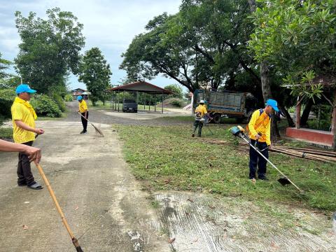 โครงการรวมพลังจิตอาสา Big Cleaning Day ใส่ใจสิ่งแวดล้อม สร้างสภาพแวดล้อมที่ดีให้กับชุมชน "กิจกรรม Big Cleaning Day วัด ประชา รัฐ สร้างสุข" ประจำปี พ.ศ.2567