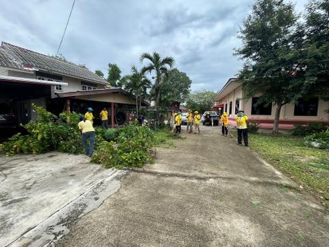 โครงการรวมพลังจิตอาสา Big Cleaning Day ใส่ใจสิ่งแวดล้อม สร้างสภาพแวดล้อมที่ดีให้กับชุมชน "กิจกรรม Big Cleaning Day วัด ประชา รัฐ สร้างสุข" ประจำปี พ.ศ.2567