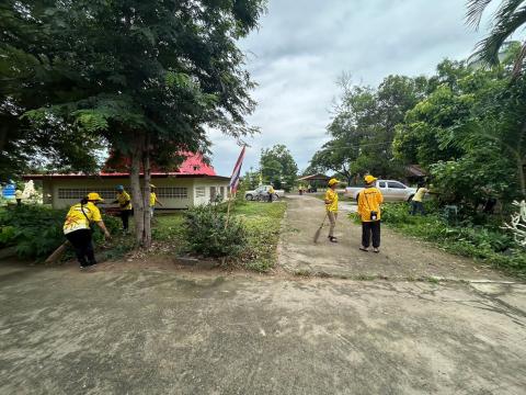 โครงการรวมพลังจิตอาสา Big Cleaning Day ใส่ใจสิ่งแวดล้อม สร้างสภาพแวดล้อมที่ดีให้กับชุมชน "กิจกรรม Big Cleaning Day วัด ประชา รัฐ สร้างสุข" ประจำปี พ.ศ.2567