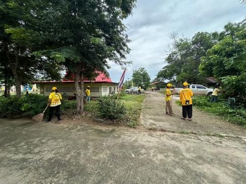 โครงการรวมพลังจิตอาสา Big Cleaning Day ใส่ใจสิ่งแวดล้อม สร้างสภาพแวดล้อมที่ดีให้กับชุมชน "กิจกรรม Big Cleaning Day วัด ประชา รัฐ สร้างสุข" ประจำปี พ.ศ.2567