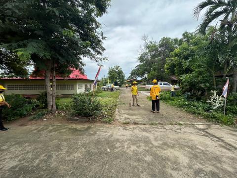 โครงการรวมพลังจิตอาสา Big Cleaning Day ใส่ใจสิ่งแวดล้อม สร้างสภาพแวดล้อมที่ดีให้กับชุมชน "กิจกรรม Big Cleaning Day วัด ประชา รัฐ สร้างสุข" ประจำปี พ.ศ.2567