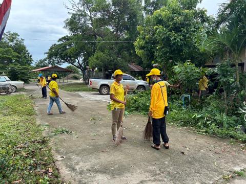 โครงการรวมพลังจิตอาสา Big Cleaning Day ใส่ใจสิ่งแวดล้อม สร้างสภาพแวดล้อมที่ดีให้กับชุมชน "กิจกรรม Big Cleaning Day วัด ประชา รัฐ สร้างสุข" ประจำปี พ.ศ.2567