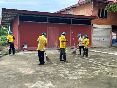 โครงการรวมพลังจิตอาสา Big Cleaning Day ใส่ใจสิ่งแวดล้อม สร้างสภาพแวดล้อมที่ดีให้กับชุมชน "กิจกรรม Big Cleaning Day วัด ประชา รัฐ สร้างสุข" ประจำปี พ.ศ.2567