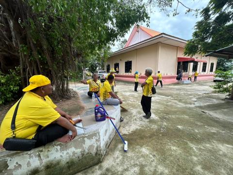 โครงการรวมพลังจิตอาสา Big Cleaning Day ใส่ใจสิ่งแวดล้อม สร้างสภาพแวดล้อมที่ดีให้กับชุมชน "กิจกรรม Big Cleaning Day วัด ประชา รัฐ สร้างสุข" ประจำปี พ.ศ.2567