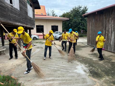 โครงการรวมพลังจิตอาสา Big Cleaning Day ใส่ใจสิ่งแวดล้อม สร้างสภาพแวดล้อมที่ดีให้กับชุมชน "กิจกรรม Big Cleaning Day วัด ประชา รัฐ สร้างสุข" ประจำปี พ.ศ.2567