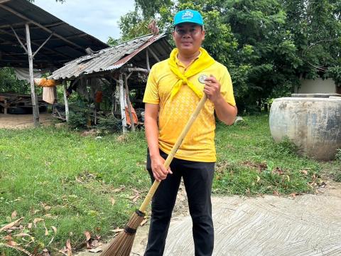 โครงการรวมพลังจิตอาสา Big Cleaning Day ใส่ใจสิ่งแวดล้อม สร้างสภาพแวดล้อมที่ดีให้กับชุมชน "กิจกรรม Big Cleaning Day วัด ประชา รัฐ สร้างสุข" ประจำปี พ.ศ.2567