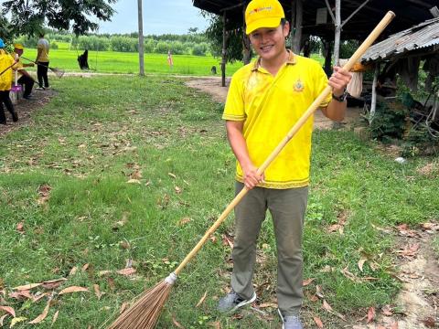 โครงการรวมพลังจิตอาสา Big Cleaning Day ใส่ใจสิ่งแวดล้อม สร้างสภาพแวดล้อมที่ดีให้กับชุมชน "กิจกรรม Big Cleaning Day วัด ประชา รัฐ สร้างสุข" ประจำปี พ.ศ.2567