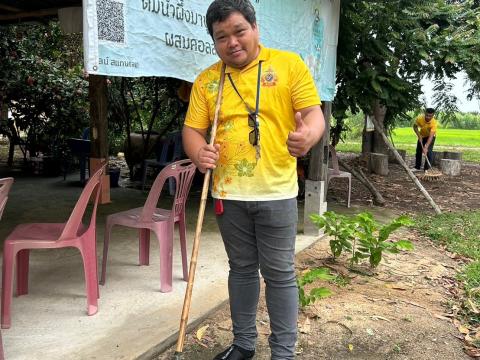 โครงการรวมพลังจิตอาสา Big Cleaning Day ใส่ใจสิ่งแวดล้อม สร้างสภาพแวดล้อมที่ดีให้กับชุมชน "กิจกรรม Big Cleaning Day วัด ประชา รัฐ สร้างสุข" ประจำปี พ.ศ.2567