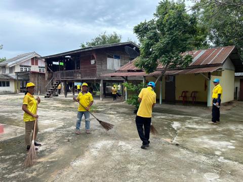 โครงการรวมพลังจิตอาสา Big Cleaning Day ใส่ใจสิ่งแวดล้อม สร้างสภาพแวดล้อมที่ดีให้กับชุมชน "กิจกรรม Big Cleaning Day วัด ประชา รัฐ สร้างสุข" ประจำปี พ.ศ.2567