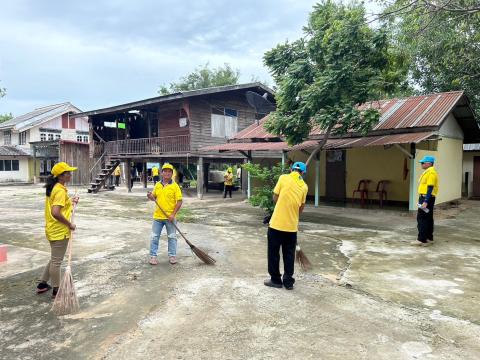 โครงการรวมพลังจิตอาสา Big Cleaning Day ใส่ใจสิ่งแวดล้อม สร้างสภาพแวดล้อมที่ดีให้กับชุมชน "กิจกรรม Big Cleaning Day วัด ประชา รัฐ สร้างสุข" ประจำปี พ.ศ.2567