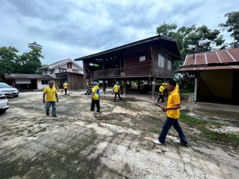 โครงการรวมพลังจิตอาสา Big Cleaning Day ใส่ใจสิ่งแวดล้อม สร้างสภาพแวดล้อมที่ดีให้กับชุมชน "กิจกรรม Big Cleaning Day วัด ประชา รัฐ สร้างสุข" ประจำปี พ.ศ.2567