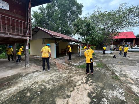 โครงการรวมพลังจิตอาสา Big Cleaning Day ใส่ใจสิ่งแวดล้อม สร้างสภาพแวดล้อมที่ดีให้กับชุมชน "กิจกรรม Big Cleaning Day วัด ประชา รัฐ สร้างสุข" ประจำปี พ.ศ.2567