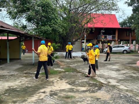 โครงการรวมพลังจิตอาสา Big Cleaning Day ใส่ใจสิ่งแวดล้อม สร้างสภาพแวดล้อมที่ดีให้กับชุมชน "กิจกรรม Big Cleaning Day วัด ประชา รัฐ สร้างสุข" ประจำปี พ.ศ.2567