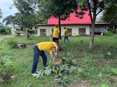 โครงการรวมพลังจิตอาสา Big Cleaning Day ใส่ใจสิ่งแวดล้อม สร้างสภาพแวดล้อมที่ดีให้กับชุมชน "กิจกรรม Big Cleaning Day วัด ประชา รัฐ สร้างสุข" ประจำปี พ.ศ.2567