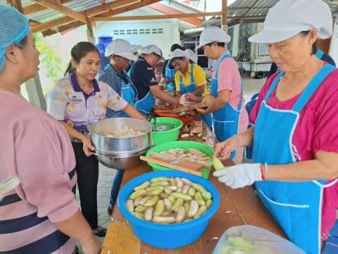 อบต.บ้านยางร่วมกับสถาบันพัฒนาฝีมือแรงงาน 37 บุรีรัมย์จัดฝึกอบรมหลักสูตร การแปรรูปผลิตภัณฑ์จากกล้วย